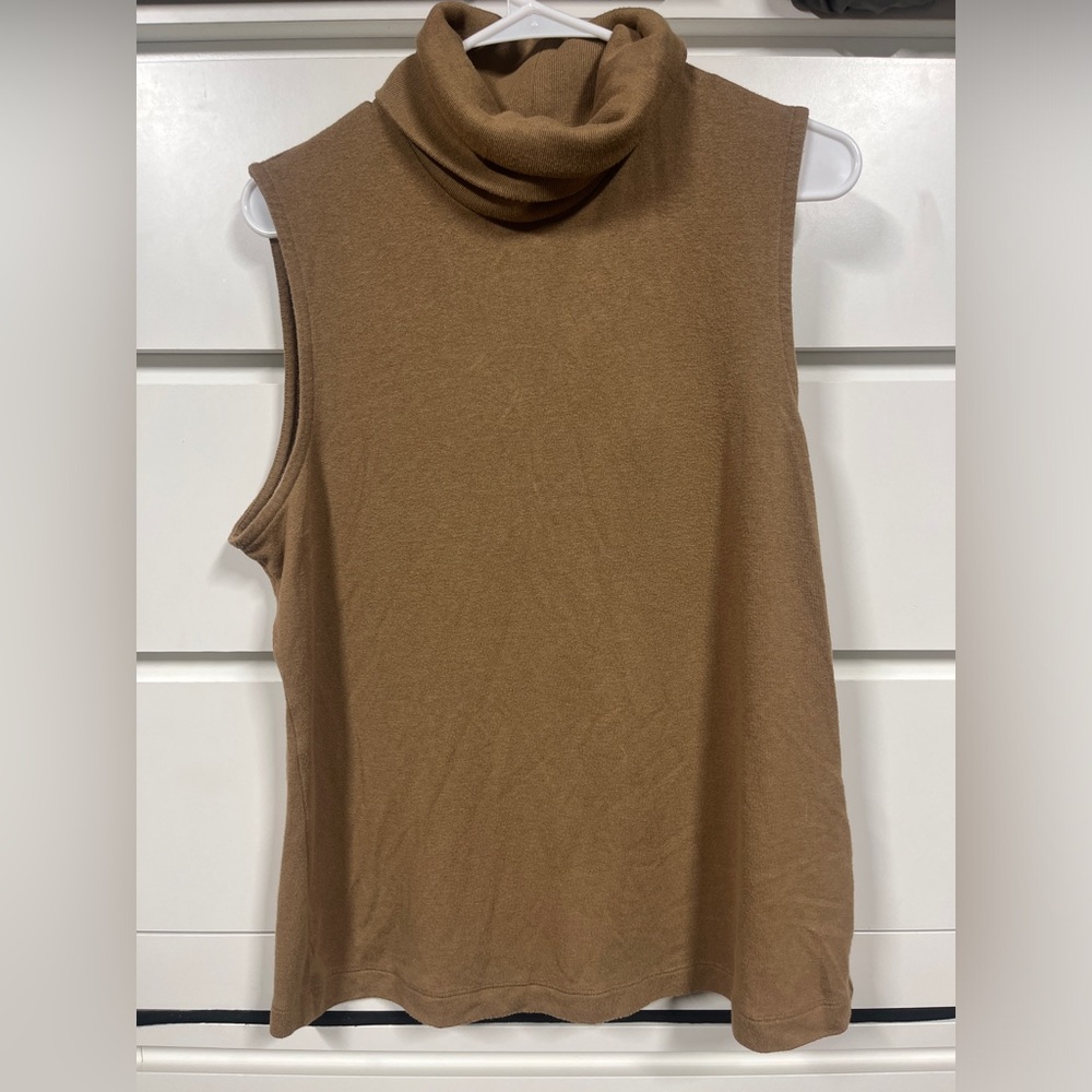 Banana Republic Tan Turtle Neck Sweater